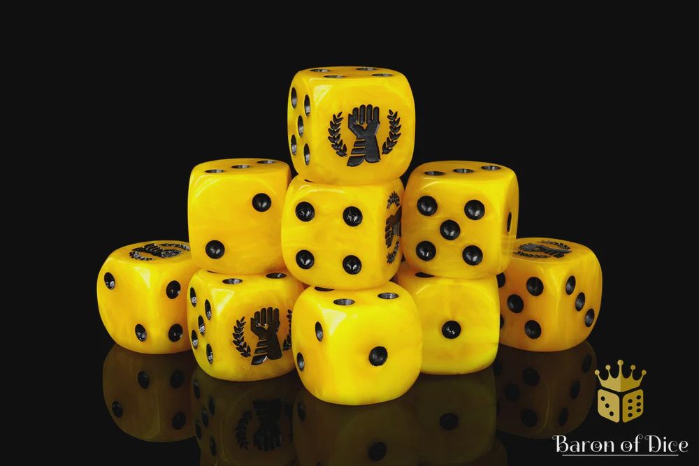 Almighty Hand Dice  (25 Dice)
