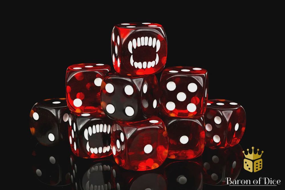 Bloody Bite Dice  (25 Dice)