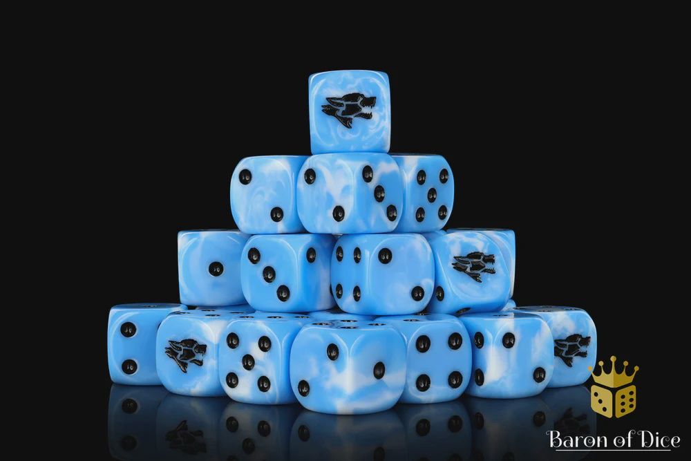 Frost Wolves Dice  (25 Dice)