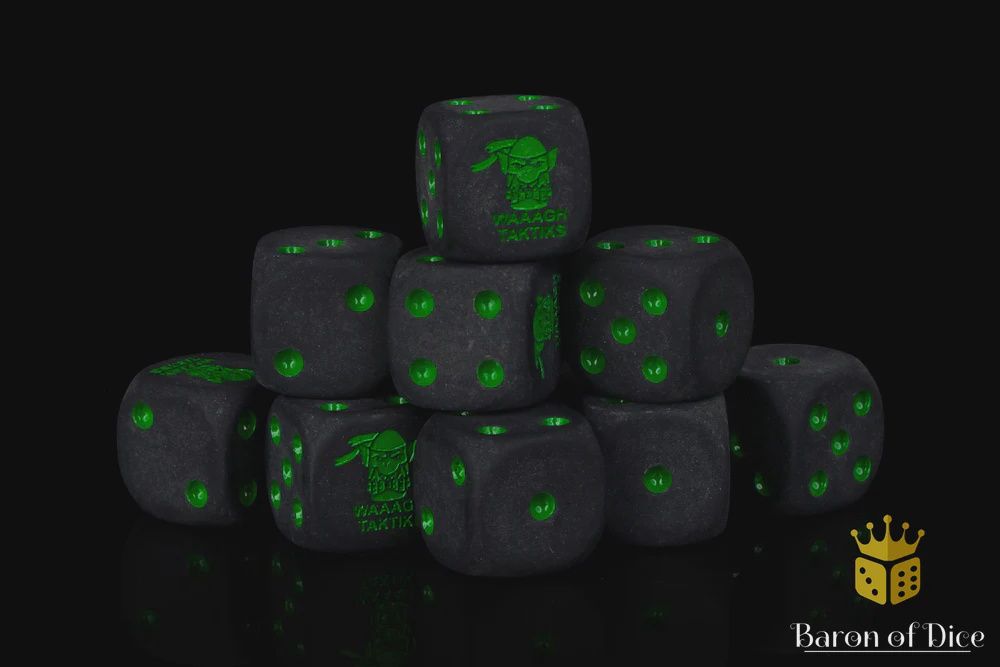 WAAAGH Taktiks Dice  (25 Dice)