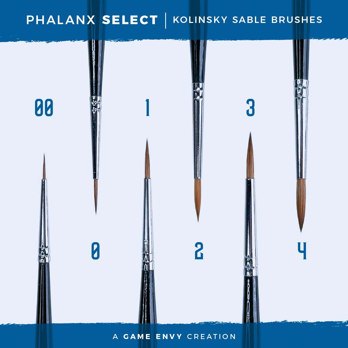 Phalanx Select Single Brushes
