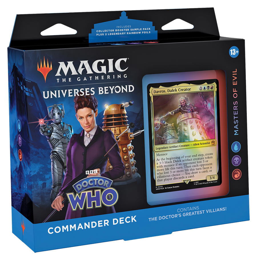 Who Universe Beyond: Doctor Who Commander Decks, Deck: Masters of Evil