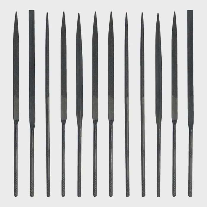 12pc 4&#39;&#39; Mini File Set/Pouch