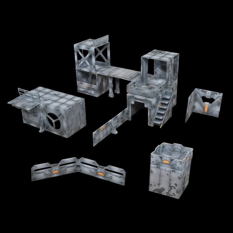 Halo: Flashpoint Deluxe Buildable 3D Terrain Set