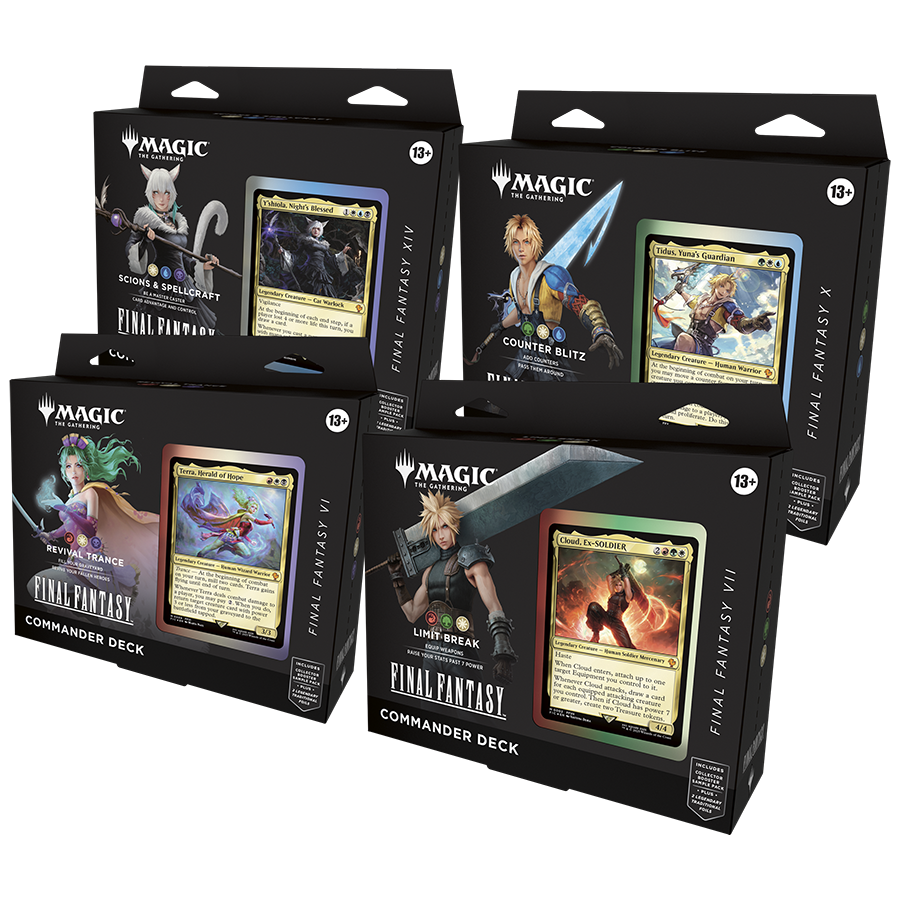 Universes Beyond: Final Fantasy Commander Decks