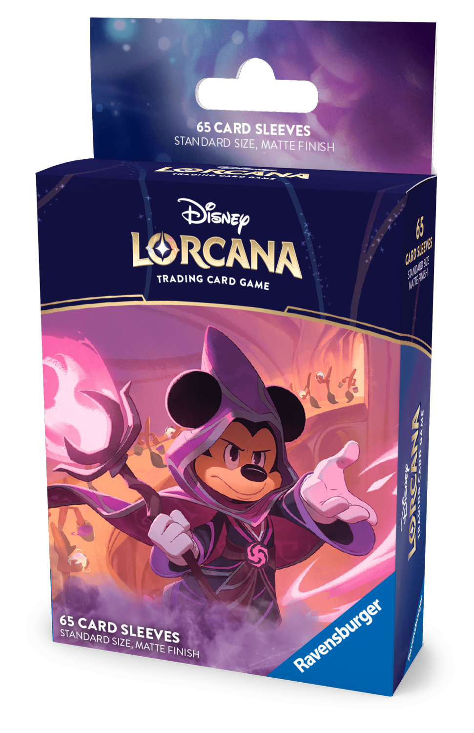 Disney Lorcana: Mickey Mouse, Wayward Sorcerer Card Sleeves (65ct)