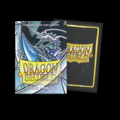 Dragon Shield Sleeves: Japanese Matte Clear (box of 60)