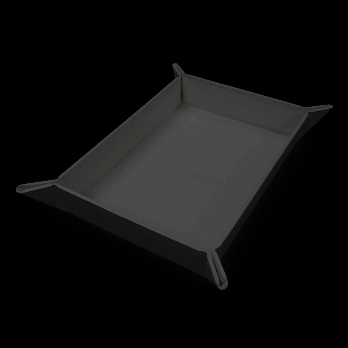 Vivid Magnetic Foldable Dice Tray: Black