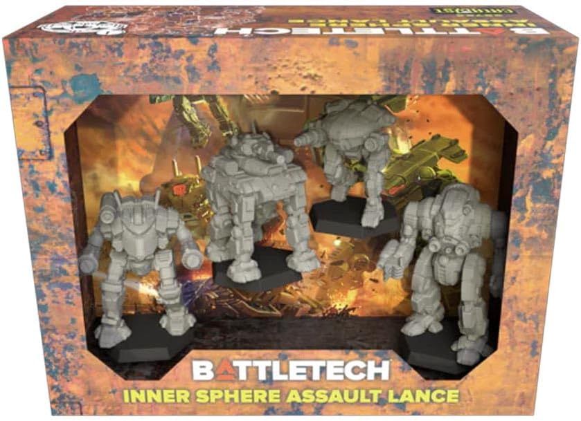 Battletech: Inner Sphere Assault Lance Miniatures Pack
