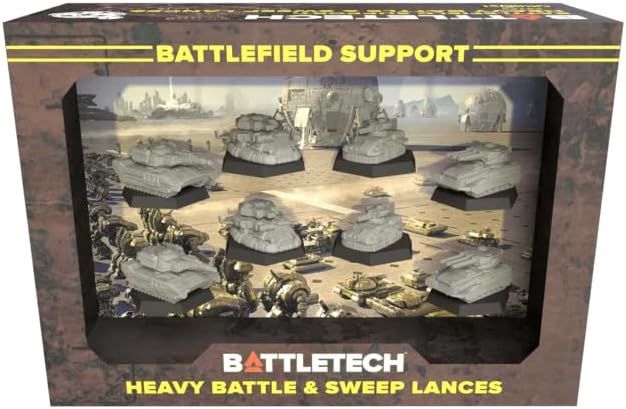 Battletech:  Battlefield  Support- Heavy Battle &amp; Sweep  Lances ForcePack