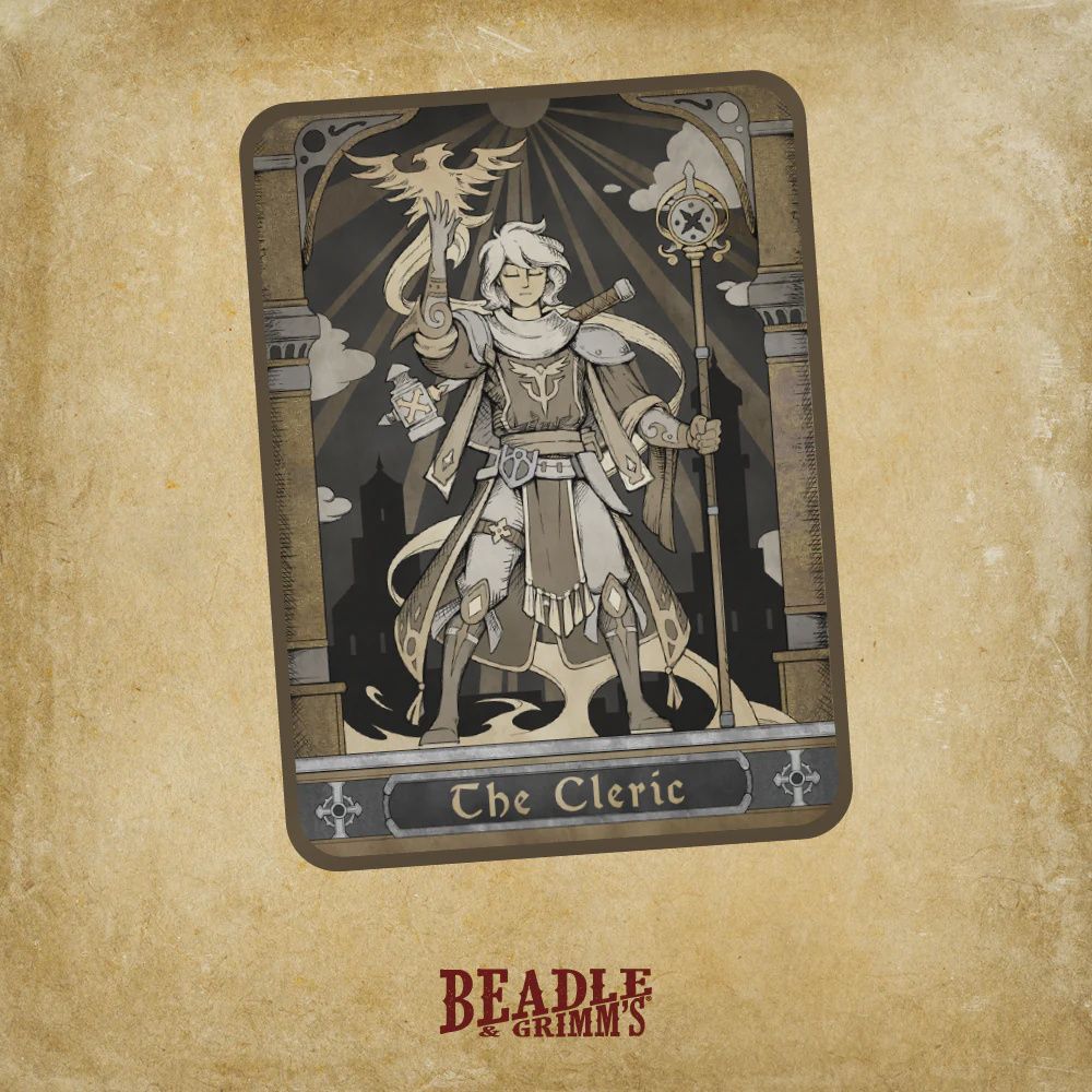 RPG Class Dice: Epic Resin- Cleric Dice Set
