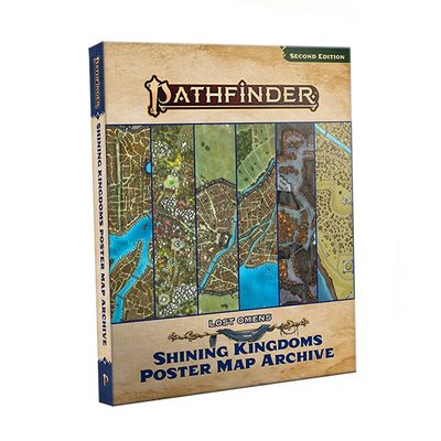 Pathfinder: Lost Omens- Shining Kingdoms Poster Map Archive