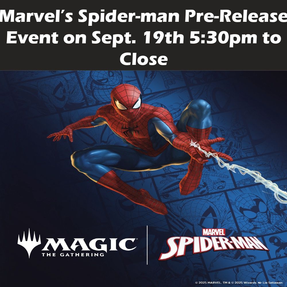 *Registration* Universe&#39;s Beyond: Marvel&#39;s Spider-Man Pre-Release Party 9/19/25 5:30pm