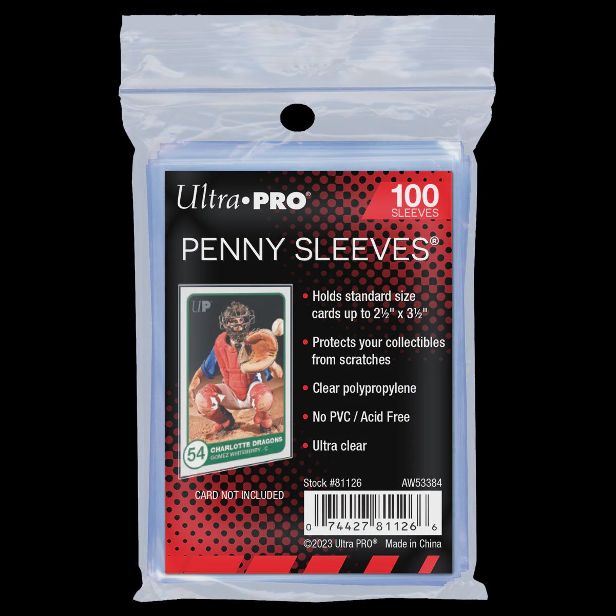 2.5&quot; x 3.5&quot; Soft Trading Card Penny Sleeves