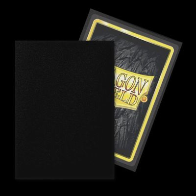Dragon Shield Sleeves: Outer Sleeves: Matte: Black (Box of 100)