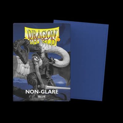 Dragon Shield Sleeves: Non-Glare: Matte: Blue (Box of 100)