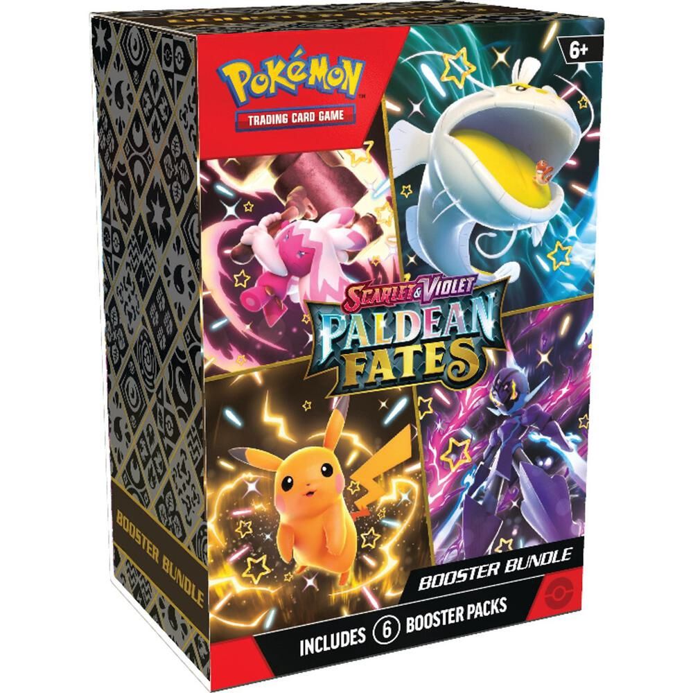 Pokemon TCG: Scarlet &amp; Violet - Paldean Fates Booster Bundles