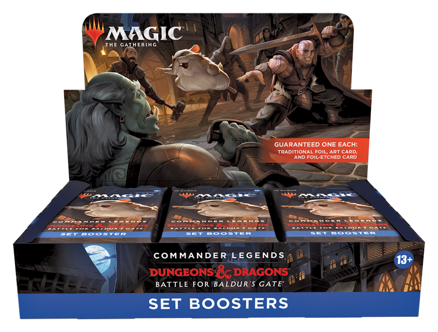 Commander Legends: Battle For Baldur&#39;s Gate: Set Boosters, Size: Box
