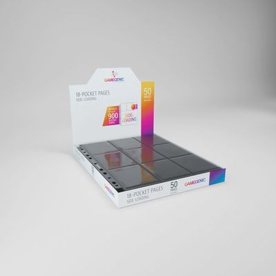 Binder Pages: 18-Pocket Sideloader Black
