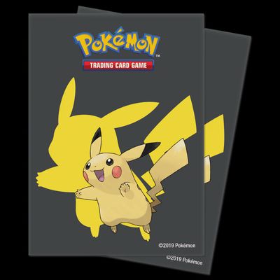 Deck Protectors: Pikachu (Black) 65CT
