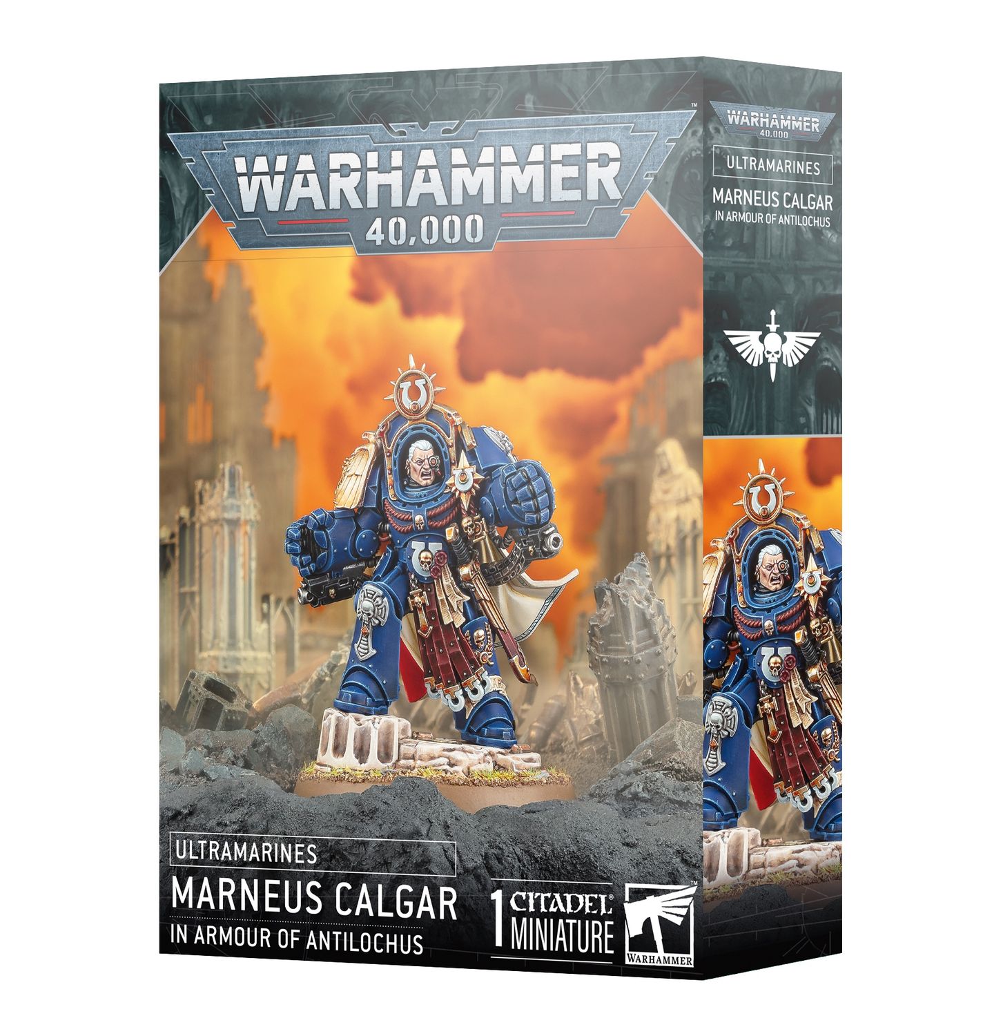 Ultramarines: Marneus Calgar in Armor of Antilochus
