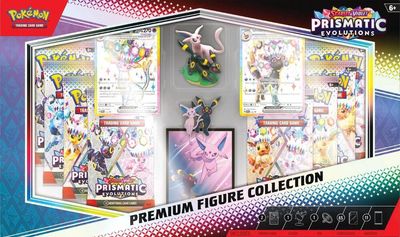 Pokemon TCG: Scarlet &amp; Violet - Prismatic Evolutions Premium Figure Collection