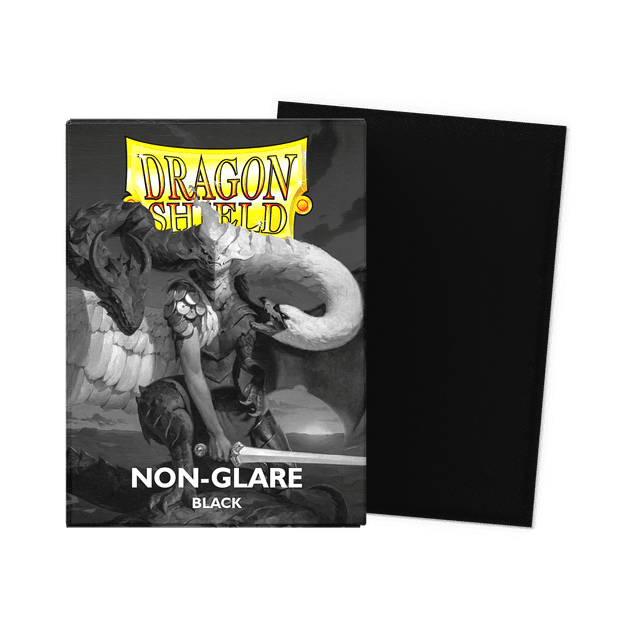 Dragon Shield Sleeves: Non-Glare: Matte: Black V2 (Box of 100)