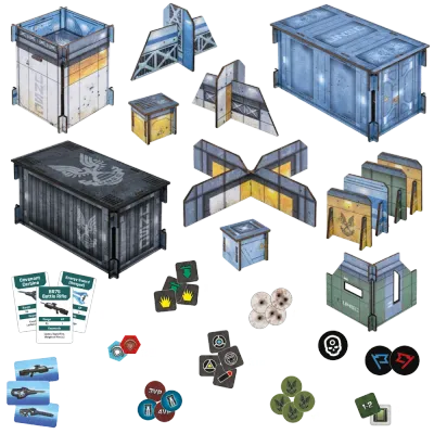 Halo: Flashpoint UNSC Base Terrain Set