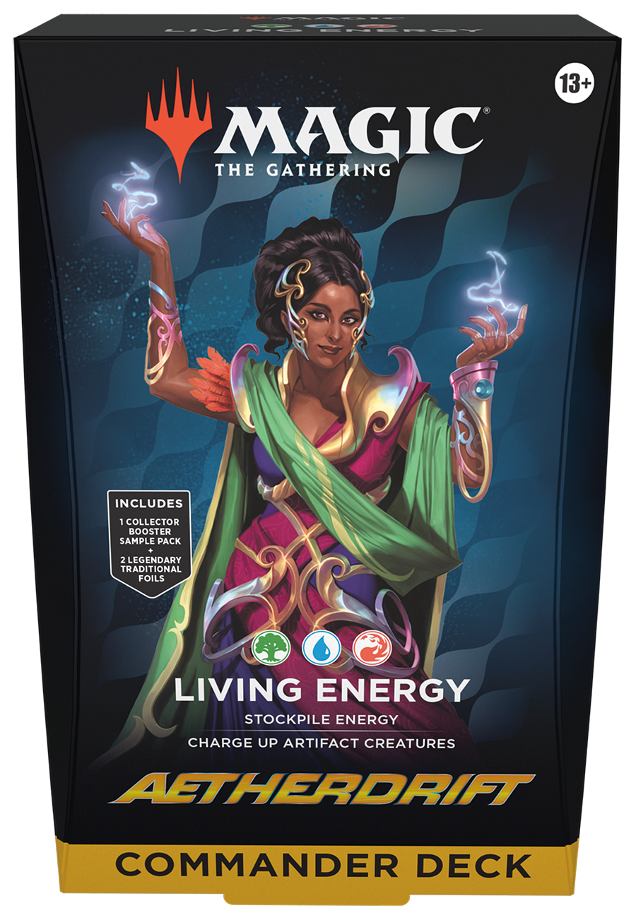 Aetherdrift: Commander Decks, Deck: Living Energy