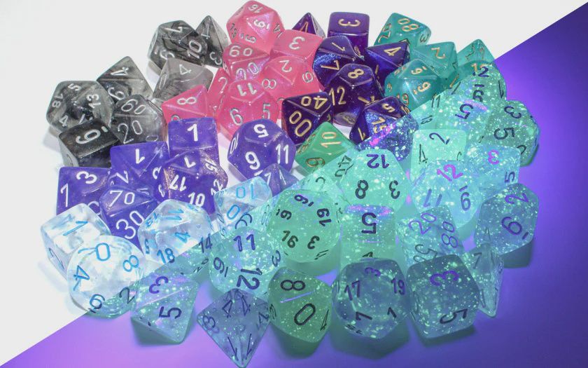 Chessex: Borealis 7-Dice Polyhedral Sets