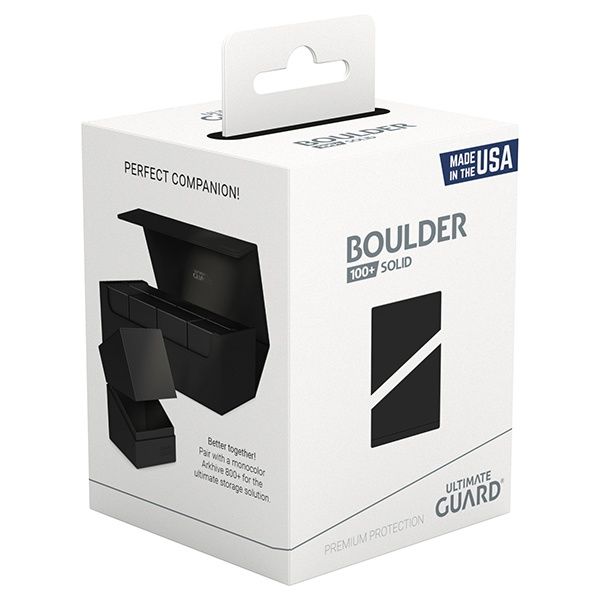 Deck Case: Boulder 100+ Standard Size, Color: Solid Black