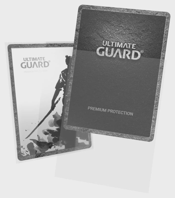Ultimate Guard Card Sleeves: Katana Sleeves Standard Size, Color: Transparent