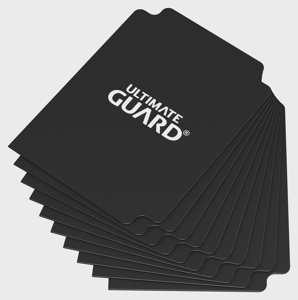 Card Dividers: Standard Size (10), Color: Black