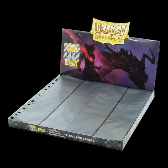 Binder Pages: 24-Pocket Binder Pages - Non-Glare, Size: Box