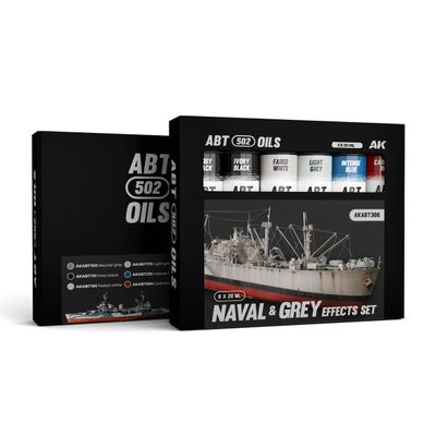 Abteilung 502: Naval &amp; Grey Effects Oil Paint Set