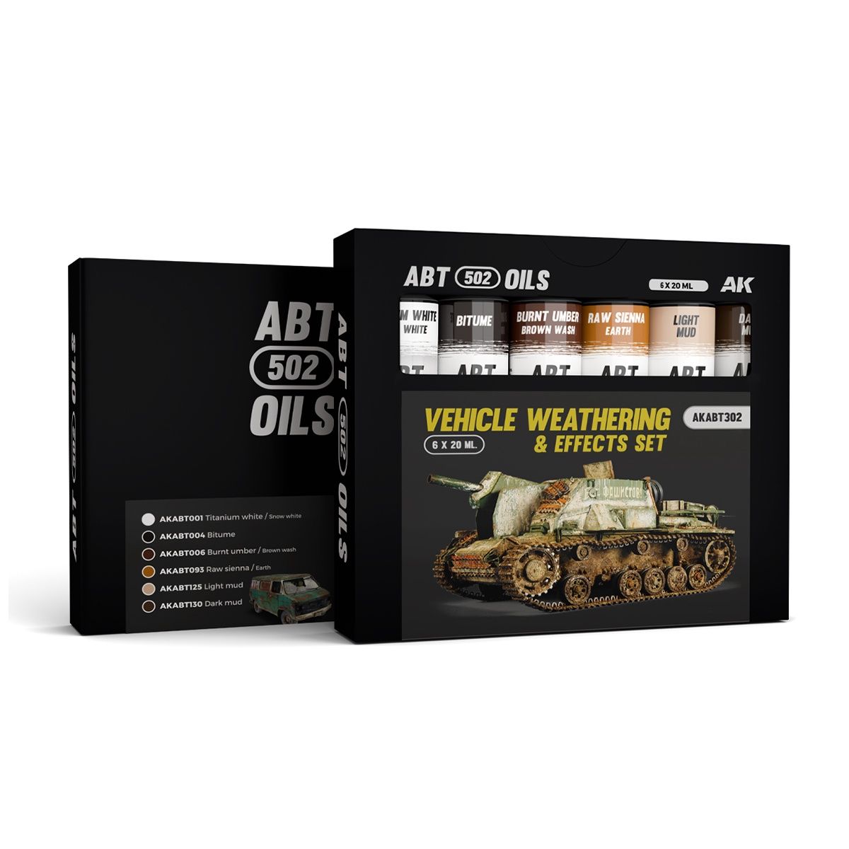Abteilung 502: Vehicle Weathering &amp; Effects Oil Paint Set
