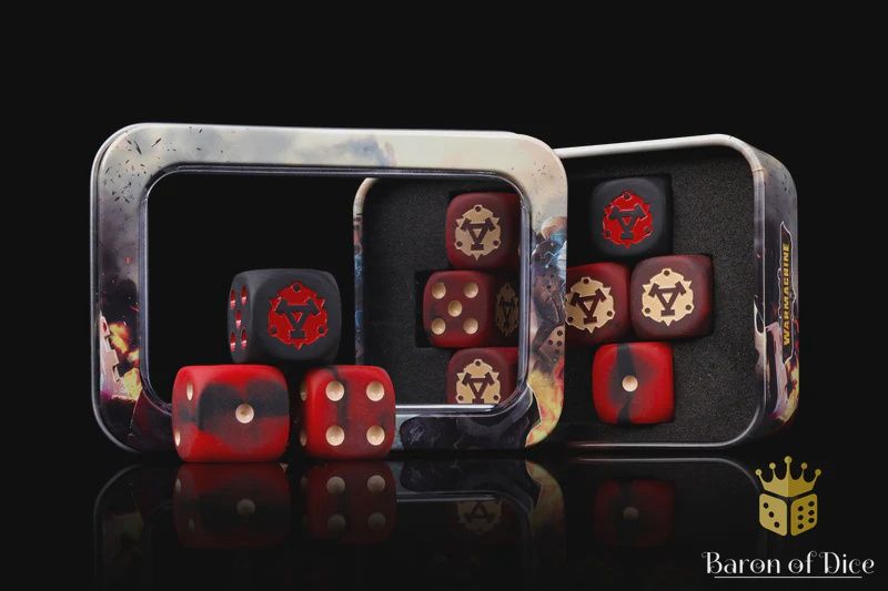 Warmachine: Khador, Winter Korps Official Dice