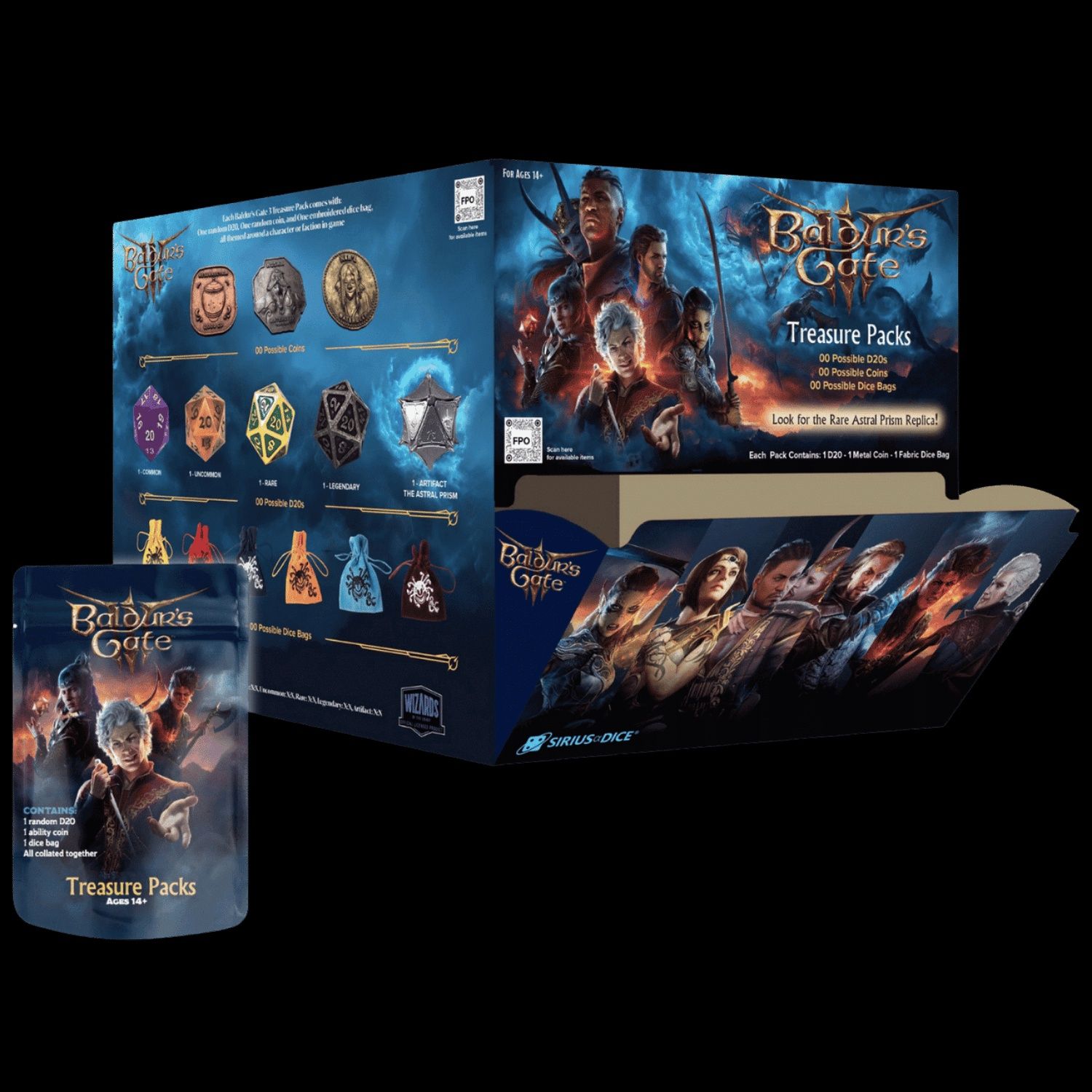 D&amp;D Baldur's Gate 3 - Treasure Pack