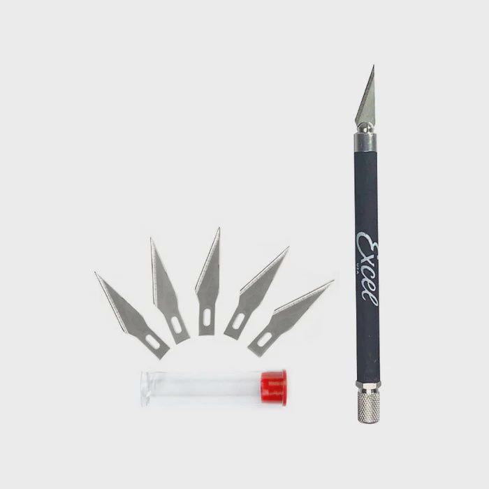 K18 Grip-On Knife With Extra Blades, Color: Black