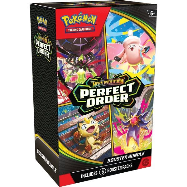 Pokemon TCG: Mega Evolutions: Perfect Order- Booster Bundle