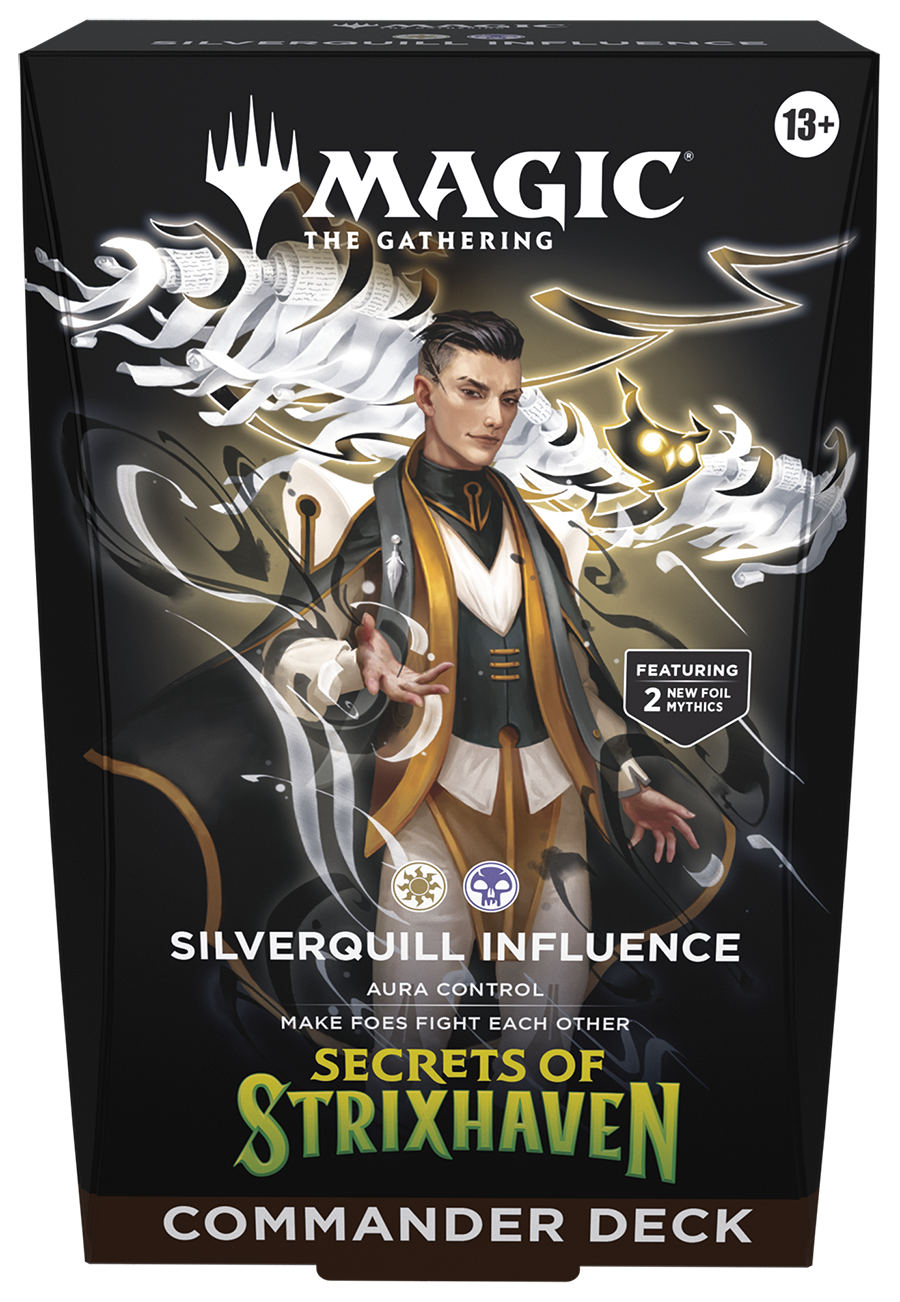 Secrets of Strixhaven: Commander Decks, Deck: Silverquill Influence