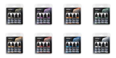 Vallejo: True Metallic Metal Paint Sets