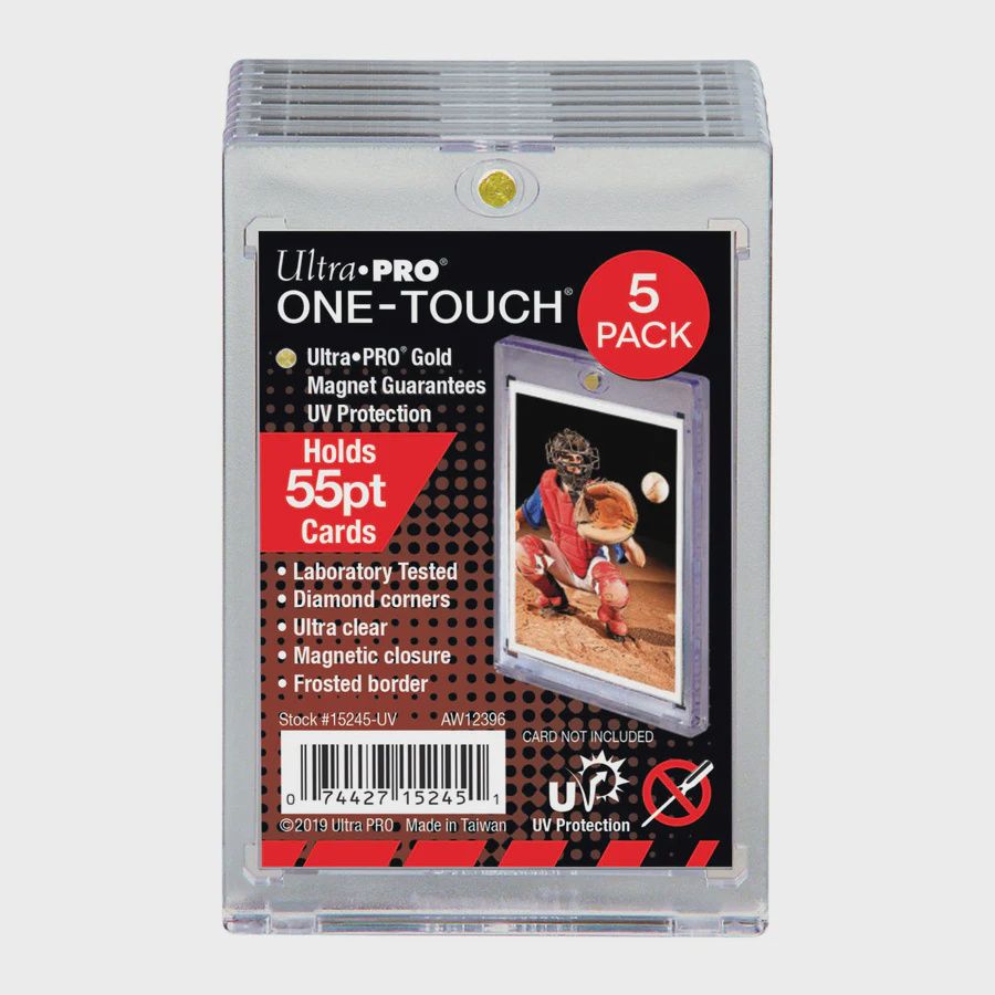 Card Case: One-Touch: UV 55pt 5pack