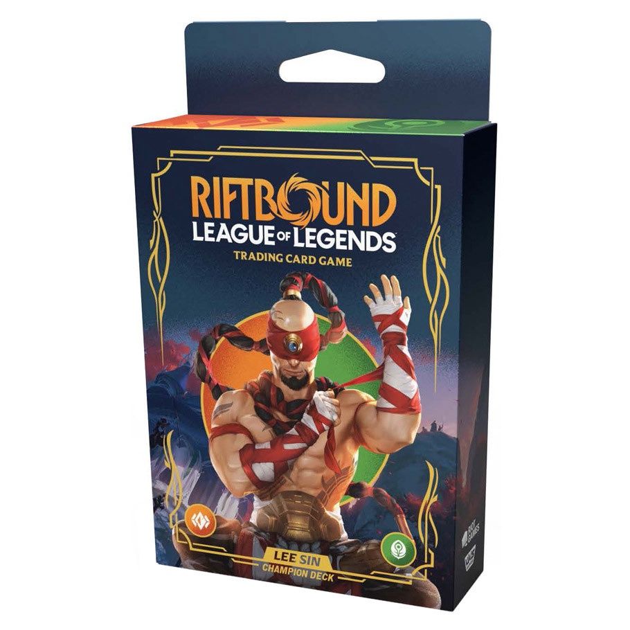 Riftbound TCG: Origins: Champion Decks, Deck: Lee Sin