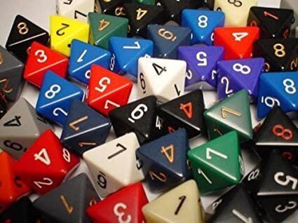 Chessex: Opaque 7-Dice Polyhedral Sets