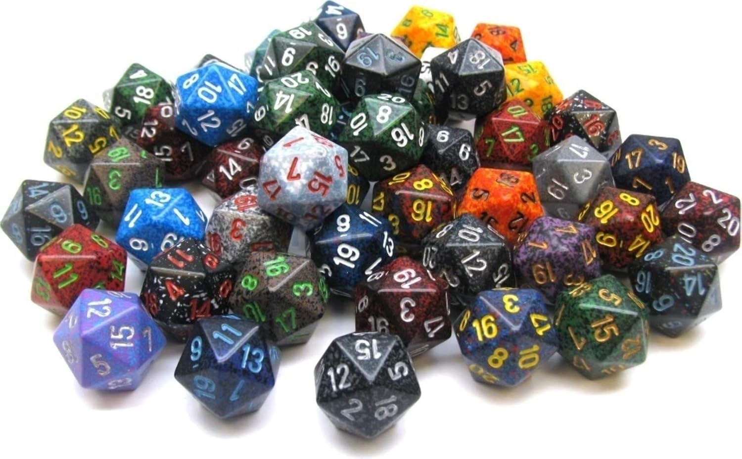 Chessex: Speckled 7-Dice Polyhedral Sets