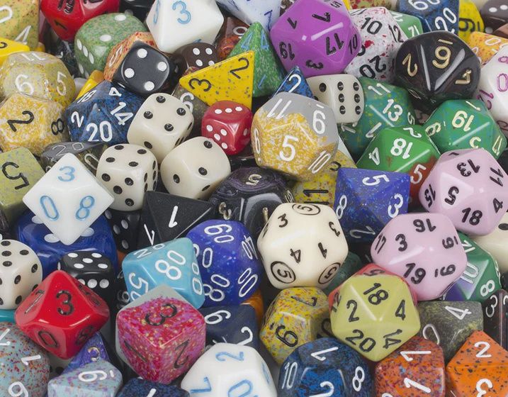 Chessex: Velvet 7-Dice Mini-hedral Sets