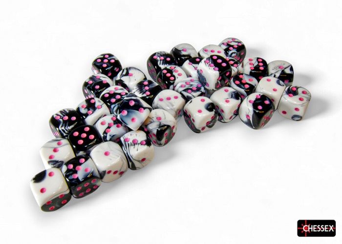 Chessex: Gemini 36-Dice D6 - 12MM Blocks