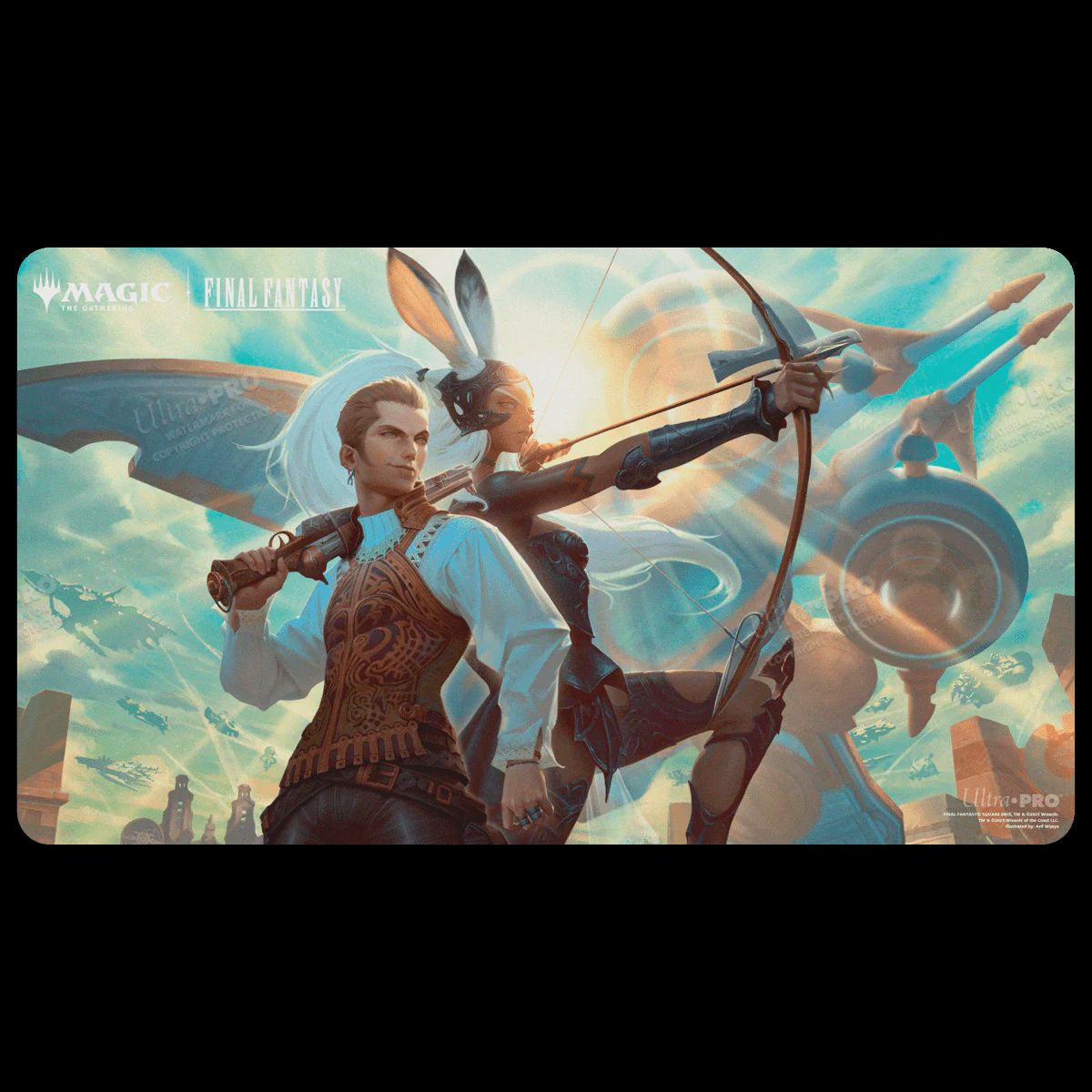 Playmat: MTG- Final Fantasy- Balthier and Fran