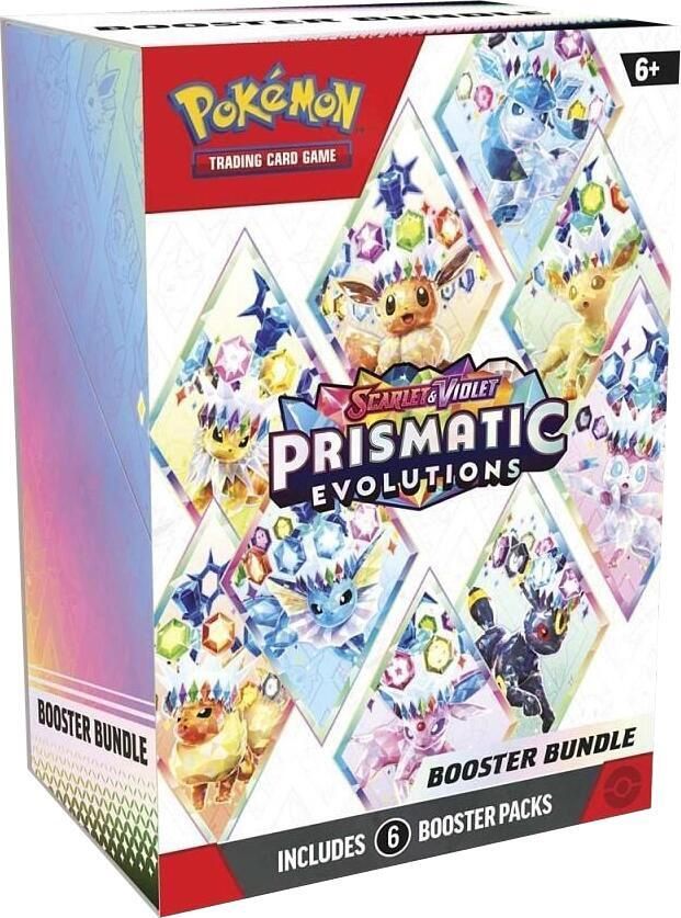 Pokemon TCG: Scarlet &amp; Violet - Prismatic  Evolutions Booster Bundles